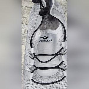 XDrain Womens Grey back white Aqua Water Shoes Womens 8.5 Mens 7
